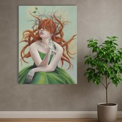 Unikatowy obraz zielenie