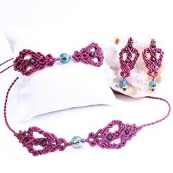 kolczyki choker bransoletka - Komplety - Biżuteria