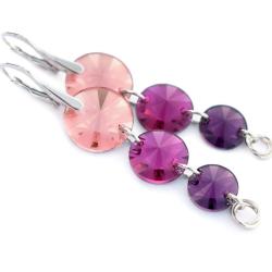 kolczyki,swarovski,kryształ - Kolczyki - Biżuteria