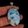 Wisiory larimar,srebro,srebrny