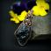 Wisiory wire wrapping,turmalin,wisiorek z kamieniem