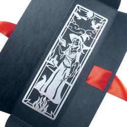 metalowa zakładka,zakładka wiedźma - Zakładki do książek - Akcesoria