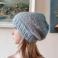 Inne czapka na drutach,rękodzieło,beanie