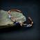 Bransoletki lapis lazuli,bransoleta mankietowa,wire wrapping