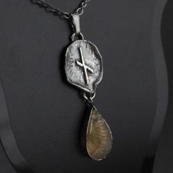 amulet runiczny,talizman runiczny,Nauthiz,Naudiz - Naszyjniki - Biżuteria