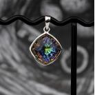 Wisiory smok,Swarovski,wisiorek
