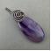 Wisiory wire wrapping,wire-wrapping,fioletowy agat,fiolet