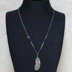 Naszyjnik Boho Gypsy Pi&oacute;rko w kształcie V do golfu