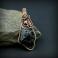 Wisiory wire wrapping,turmalin,wisiorek z kamieniem