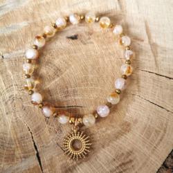 Bransoletka radości i obfitości CYTRYN charms - Bransoletki - Biżuteria