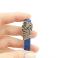 Broszki broszka,lapis lazuli,wire wrapping