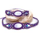 Komplety komplet mikro makrama choker i bransoletka