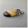 Wisiory wire wrap,wire wrapping,bursztynowy,żółty