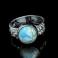 Pierścionki larimar,srebro,srebrny